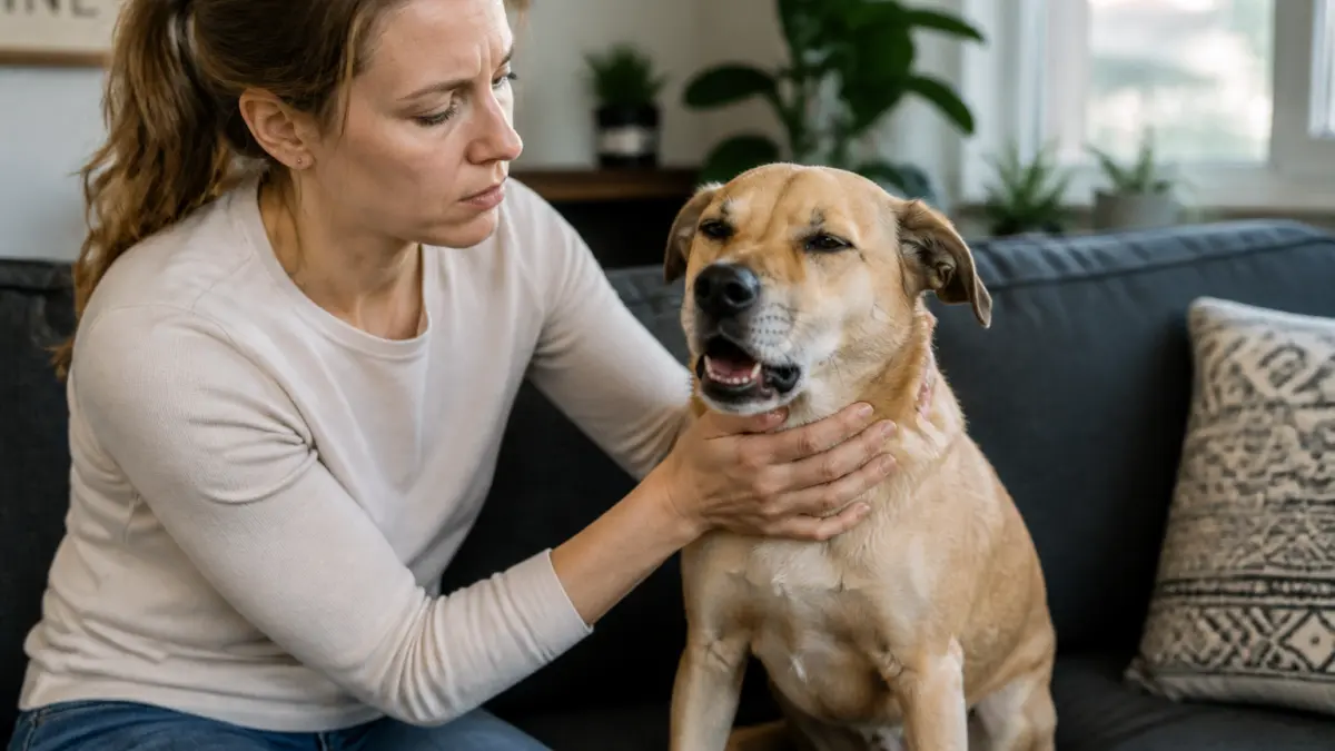 Chien qui tousse : causes possibles et signes d’urgence