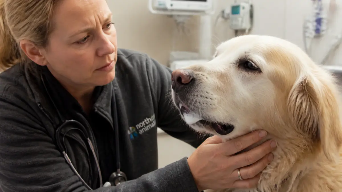 Chien qui tousse et crache : les causes les plus fréquentes