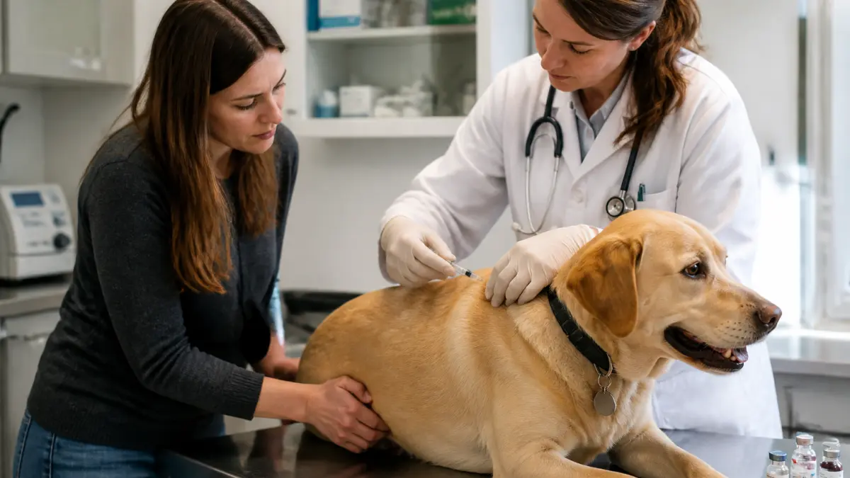 Vaccin chien : calendrier, rappels et effets secondaires possibles
