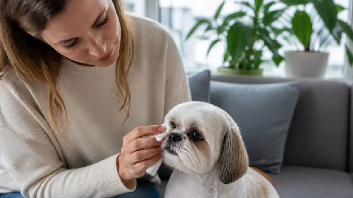 Conjonctivite du chien : traitements naturels et cas à éviter