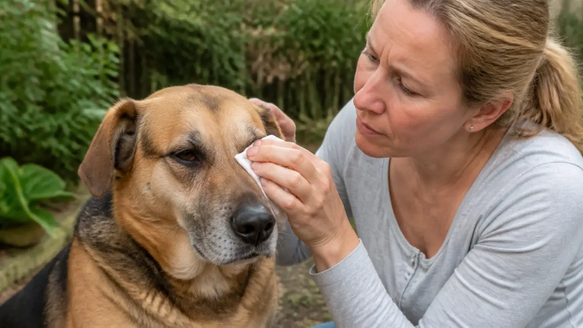 Conjonctivite du chien : traitements naturels et cas à éviter