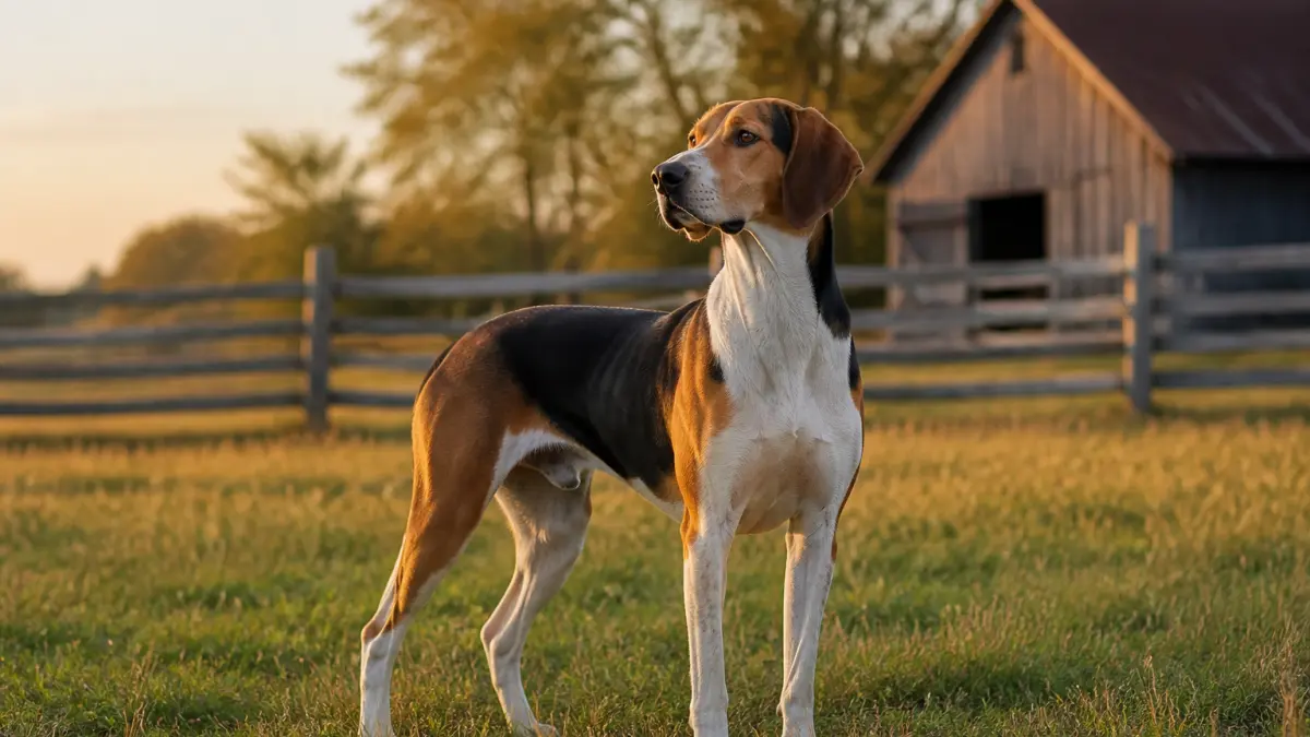 Foxhound Américain : origines et histoire d'un chien de chasse devenu compagnon