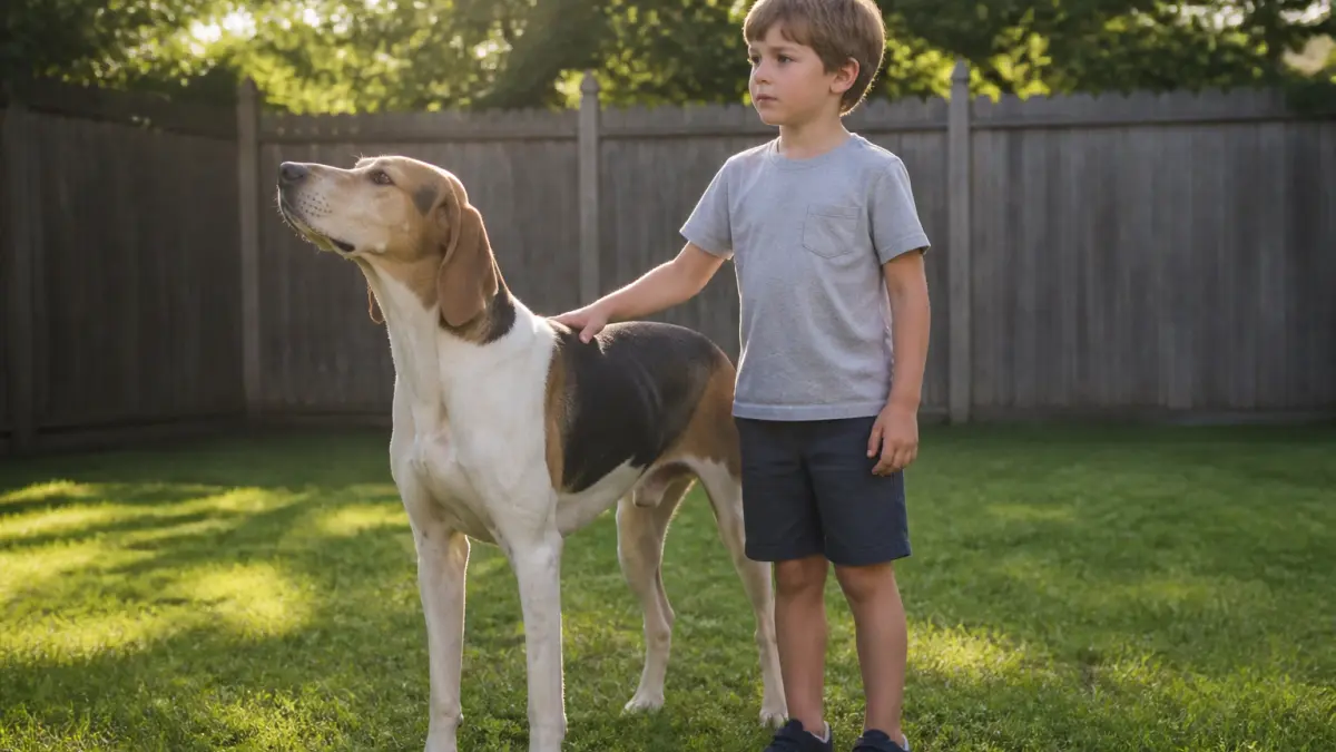 Foxhound Américain en famille : s'entend-il avec les enfants ?