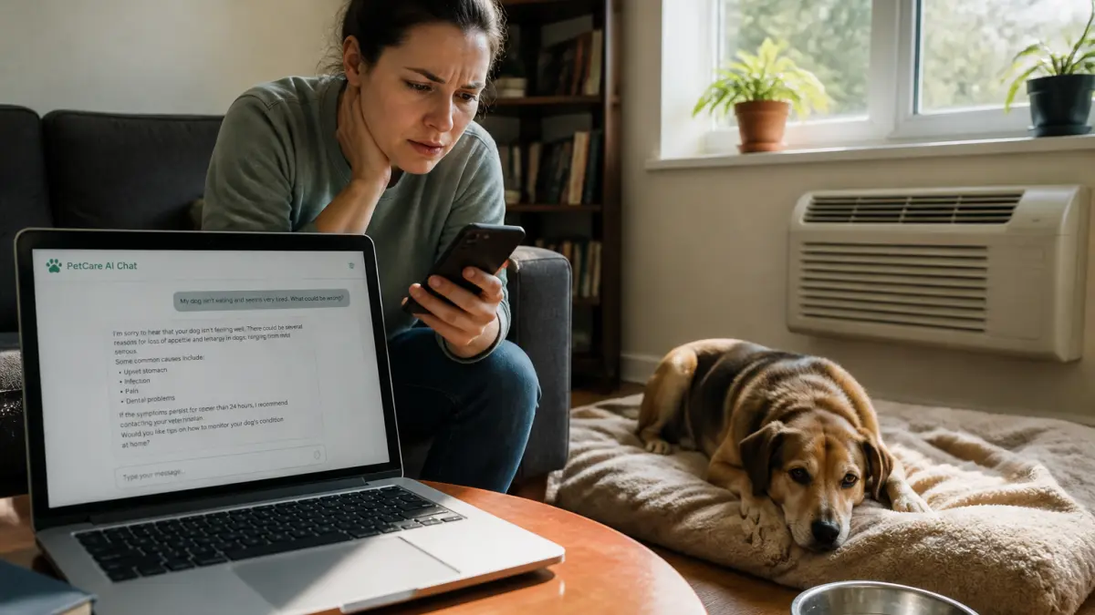Consultation vétérinaire IA en ligne pour chien : est-ce fiable ?