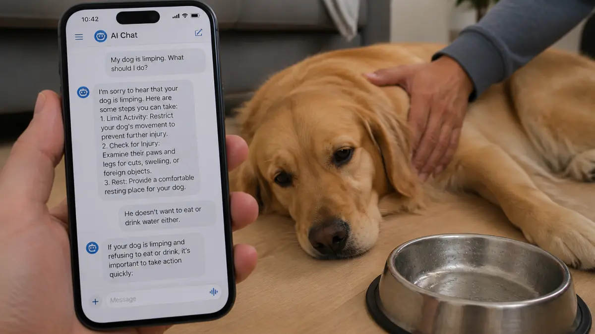 Consultation vétérinaire IA en ligne pour chien : est-ce fiable ?