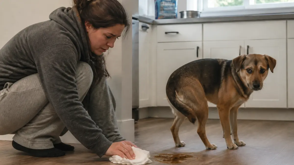 Diarrhée chez le chien : que surveiller avant d’appeler le vétérinaire ?