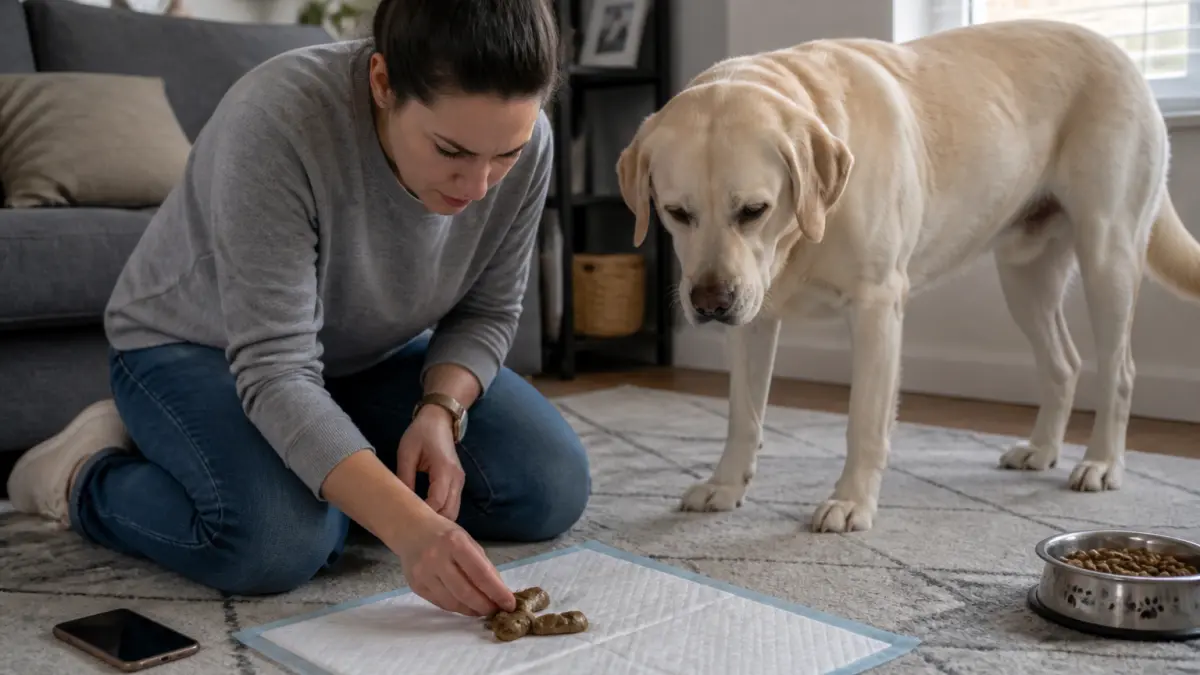 Diarrhée chez le chien : que surveiller avant d’appeler le vétérinaire ?
