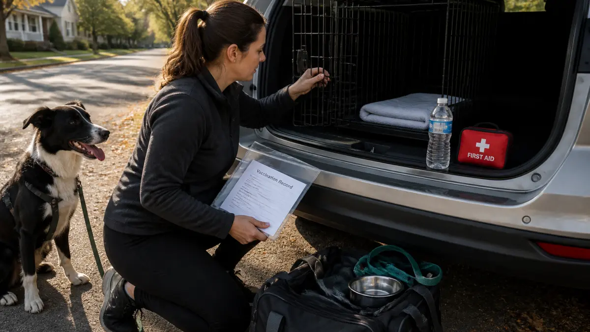 Voyager avec son chien : checklist complète avant le départ