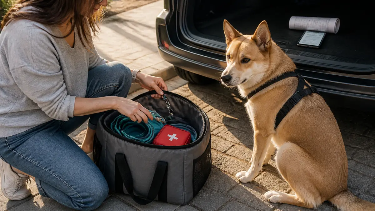 Voyager avec son chien : checklist complète avant le départ