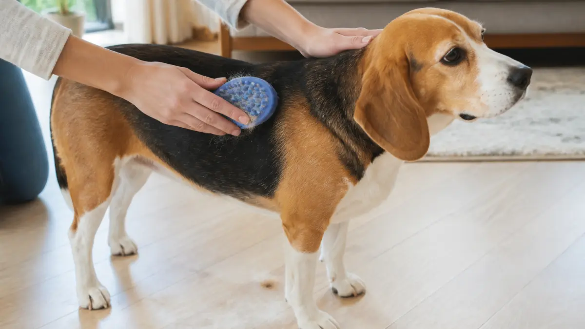 Brosser un chien à poil court : fréquence et matériel utile