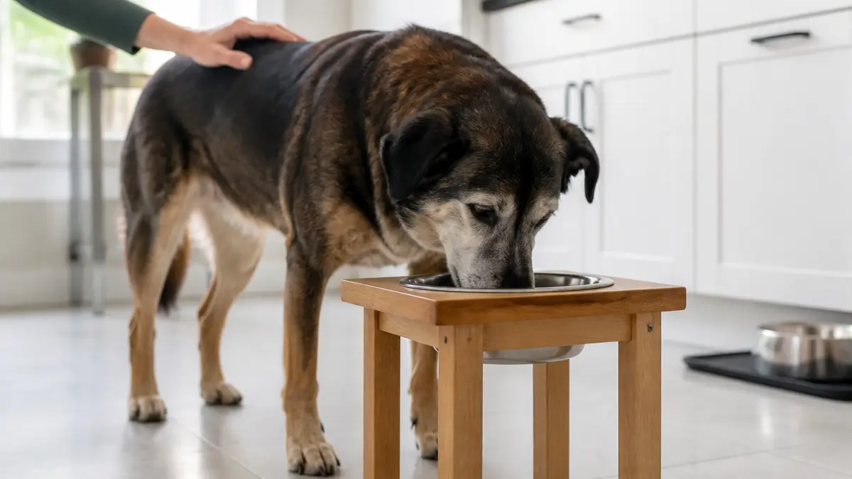 Gamelle surélevée pour chien : utile ou gadget ?