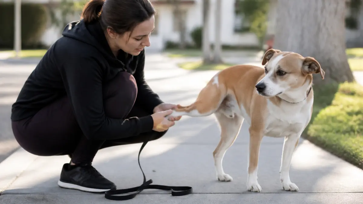 Chien qui boite : blessure, douleur ou simple fatigue ?