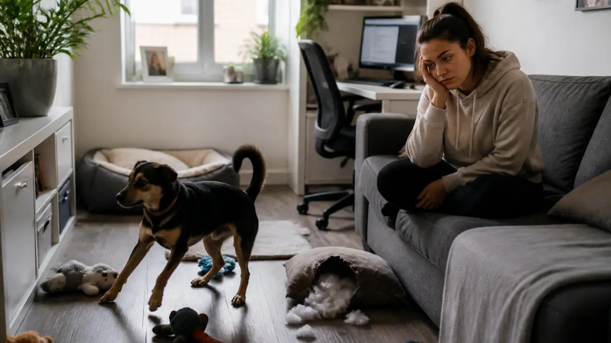 Chien d’appartement : les erreurs qui rendent la cohabitation difficile