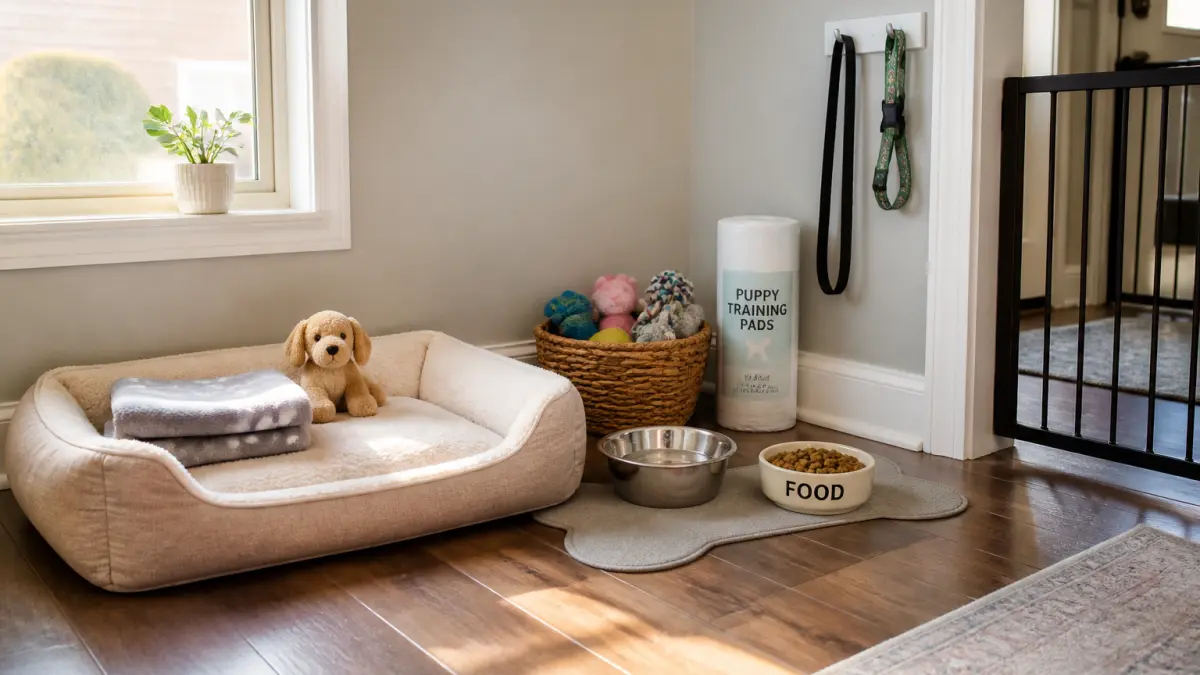 Accueillir un chiot à la maison : les préparatifs à ne pas oublier