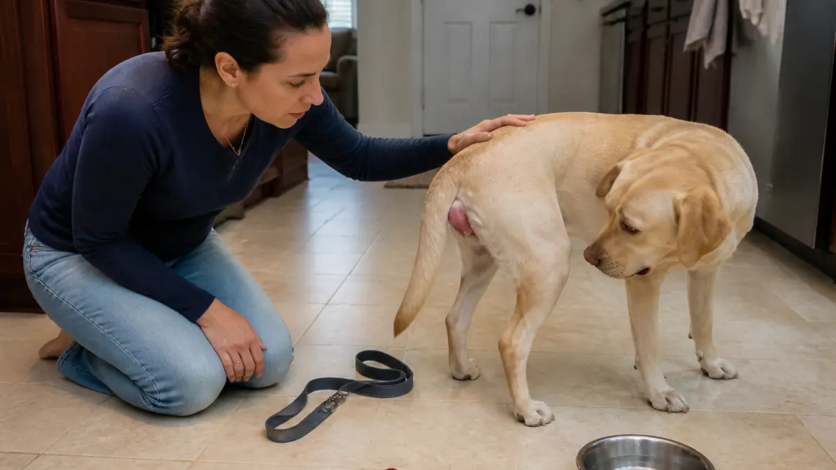 Chaleurs chez la chienne : durée, signes et précautions à prendre