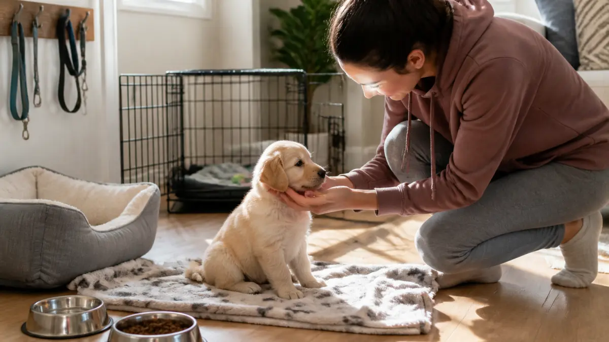 Accueillir un chiot à la maison : les préparatifs à ne pas oublier