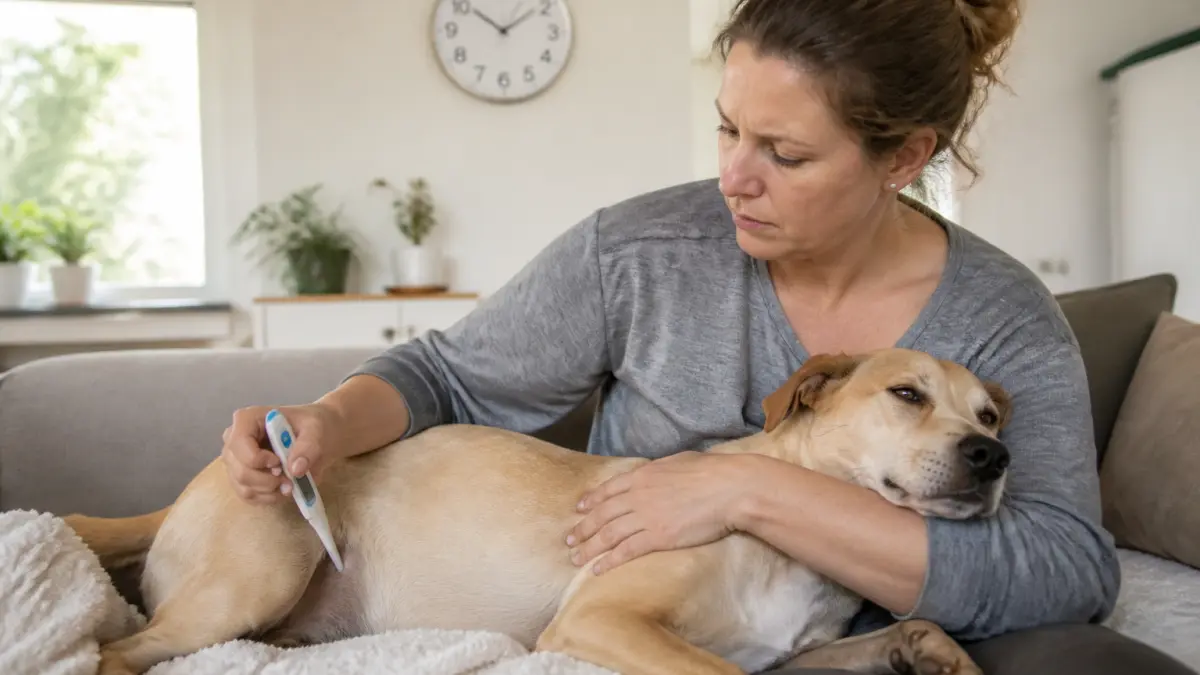 Température normale du chien : comment la prendre et l’interpréter