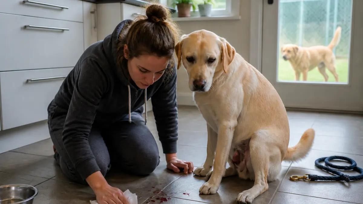 Chaleurs chez la chienne : durée, signes et précautions à prendre