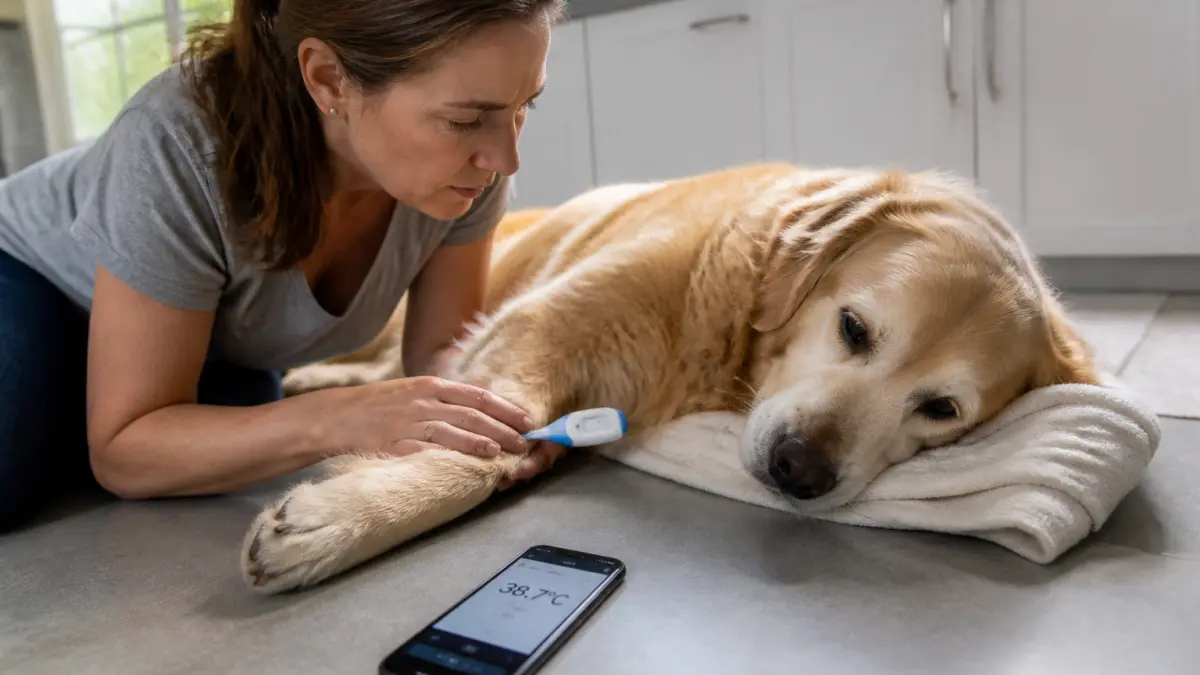 Température normale du chien : comment la prendre et l’interpréter