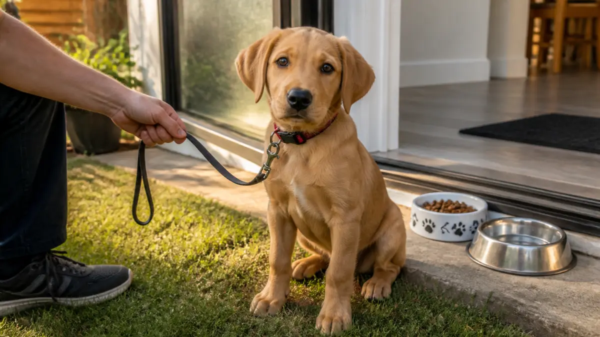 Propreté du chiot : le planning simple pour éviter les accidents