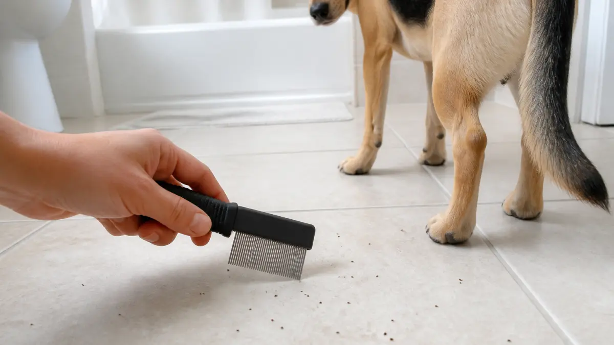 Puce chez le chien : comment reconnaître une infestation rapidement