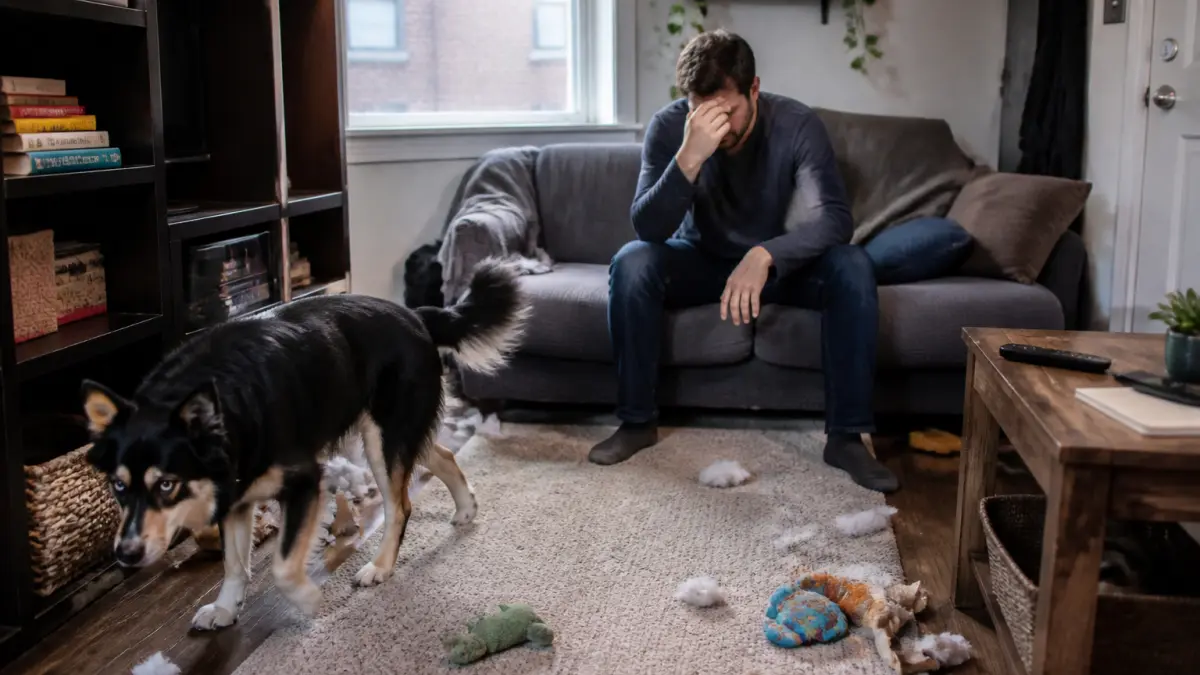 Chien d’appartement : les erreurs qui rendent la cohabitation difficile