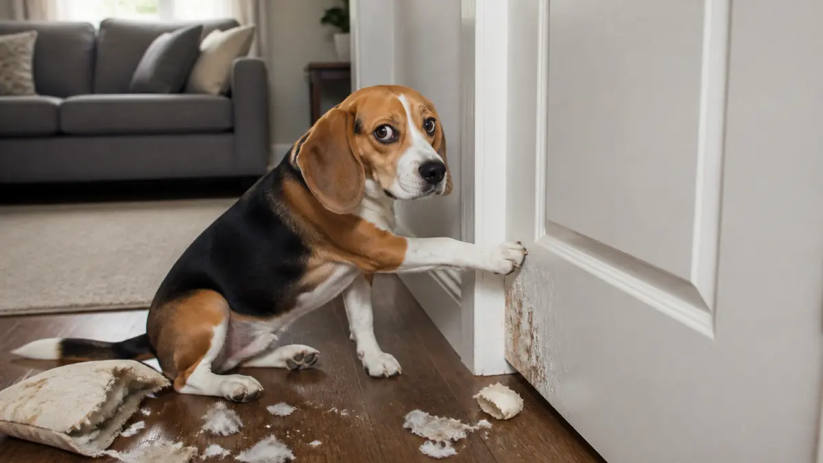 Anxiété de séparation chez le chien : signes, causes et premières actions