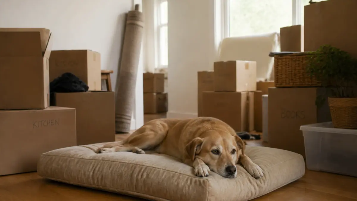 Déménagement avec un chien : comment limiter le stress