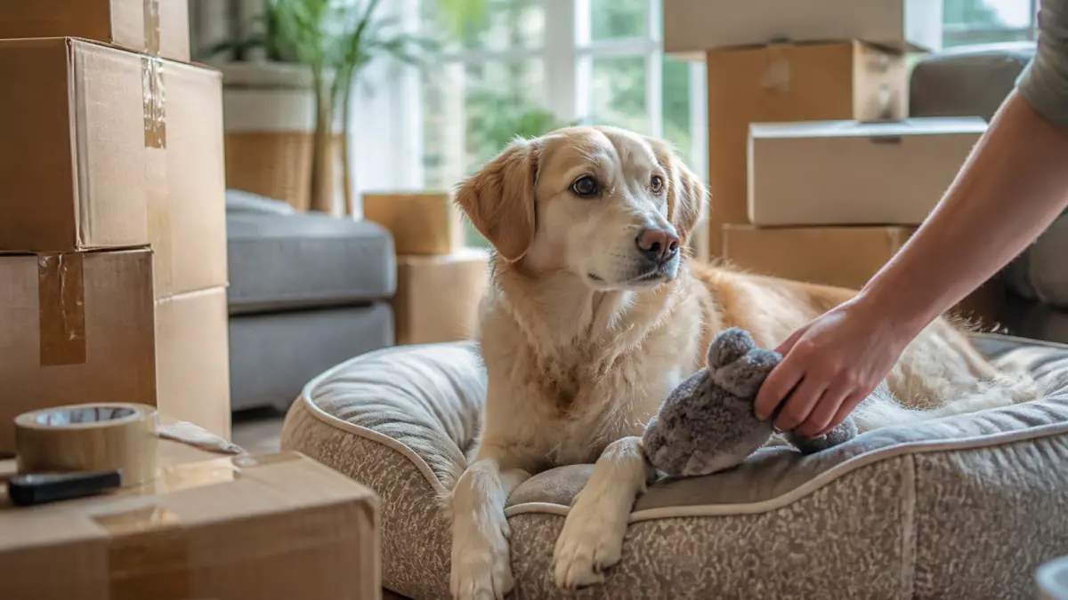 Déménagement avec un chien : comment limiter le stress