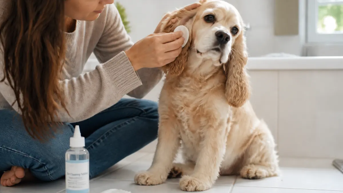 Nettoyer les oreilles de son chien : gestes sûrs et erreurs à éviter