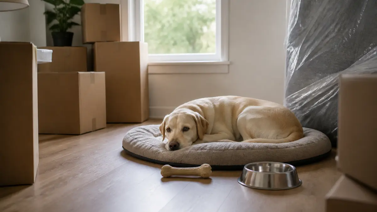 Déménagement avec un chien : comment limiter le stress