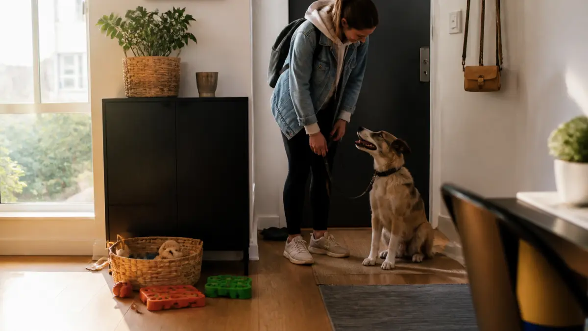 Chien en appartement : comment organiser sorties, jeux et solitude