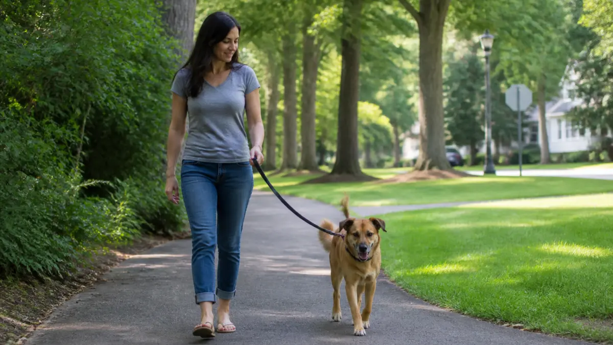 Mon chien tire en laisse : méthode simple pour corriger sans conflit