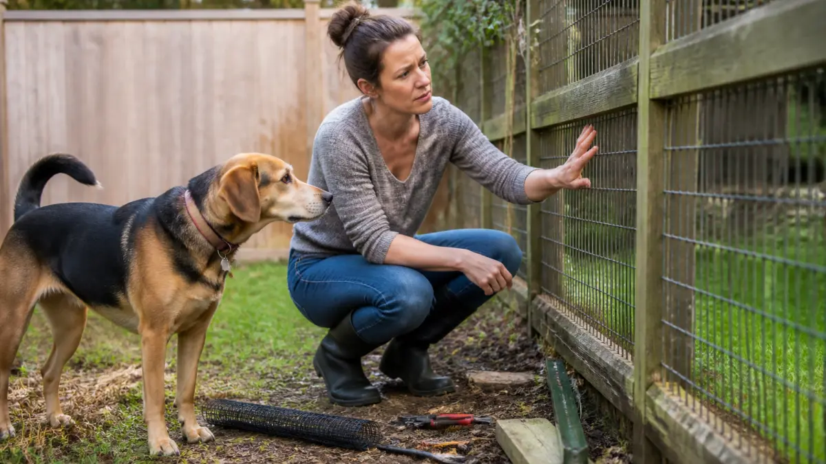Chien qui fugue : que faire avant d’installer une clôture ?
