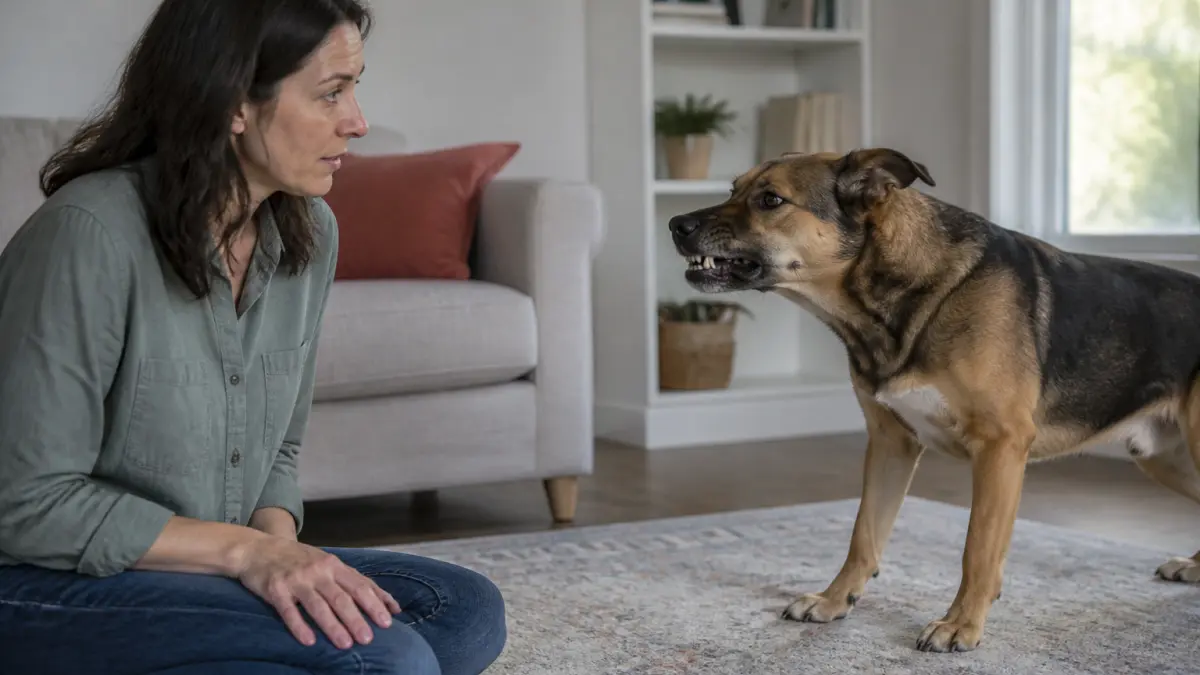 Chien qui grogne sans raison : comprendre avant de corriger