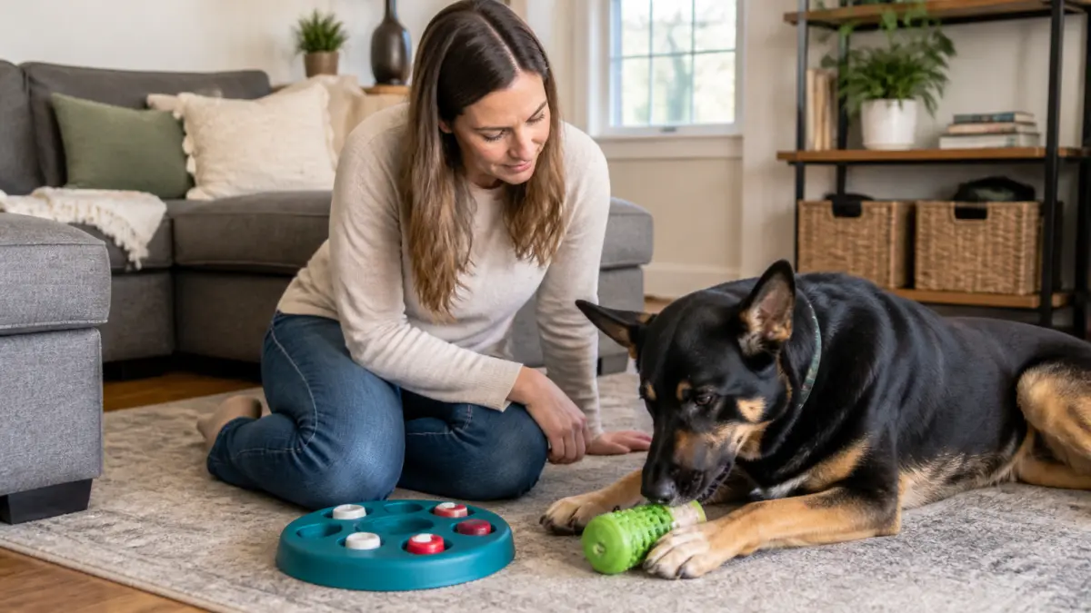 Chien destructeur : comment l’occuper sans renforcer le problème ?
