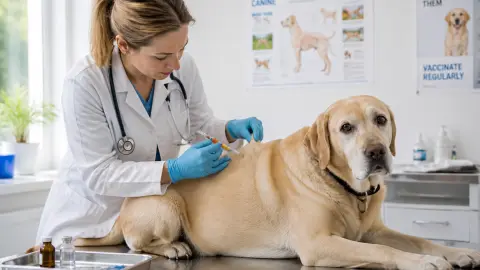Vaccin chien : calendrier, rappels et effets secondaires possibles