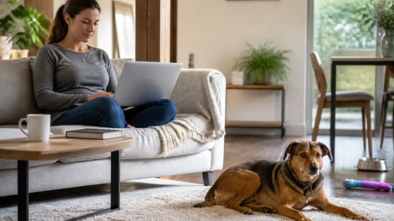 Quel chien peut rester seul la journée ? Races, âge et limites à connaître