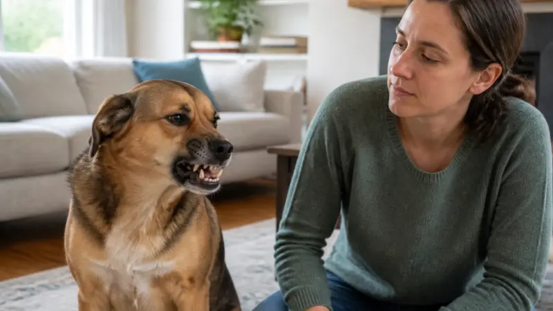 Chien qui grogne : danger réel ou signal à comprendre ?