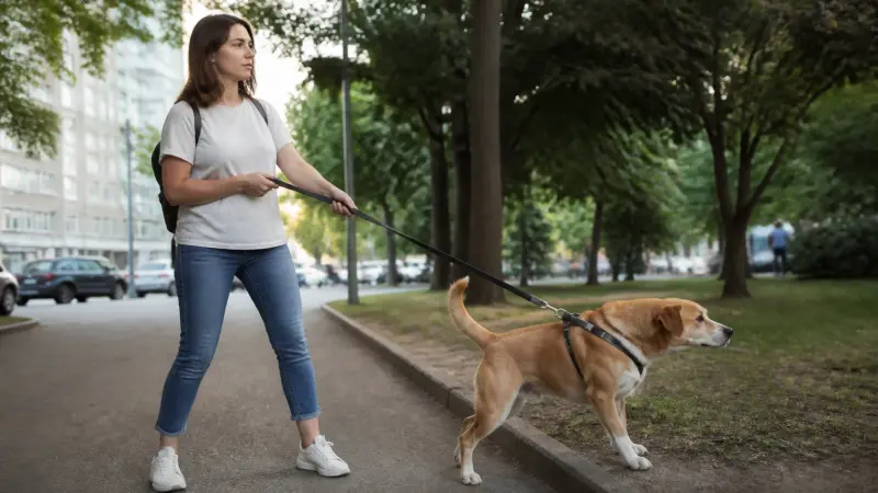 Chien qui tire en laisse : pourquoi il le fait et comment reprendre le contrôle